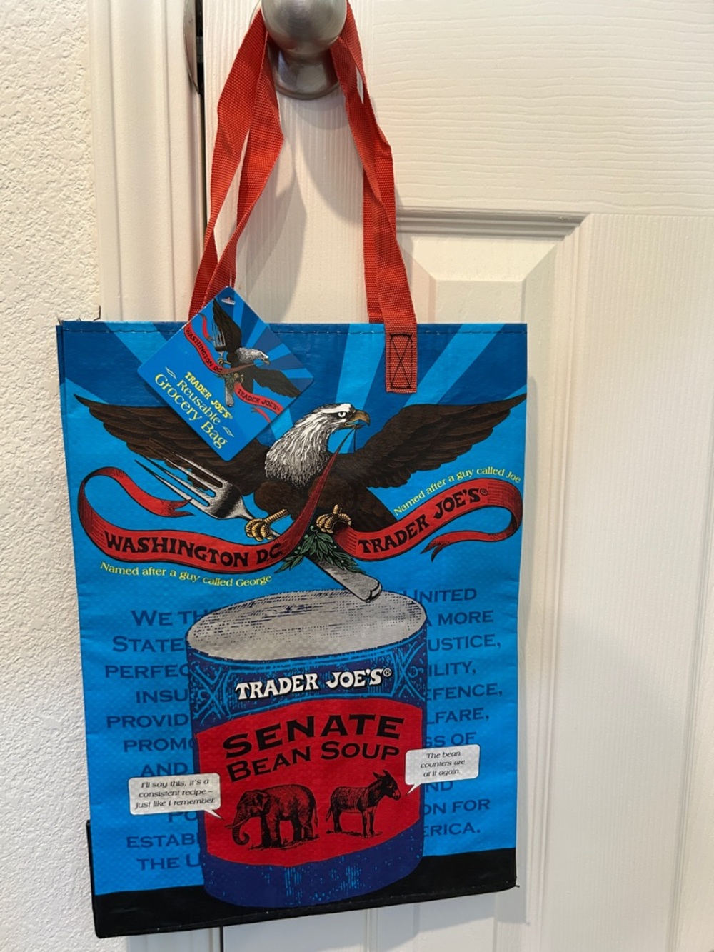 Trader Joe's Washington DC Tote Bag